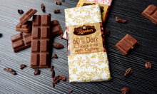 Load image into Gallery viewer, 60% Dark Chocolate Bar w/ Coffee Grounds
